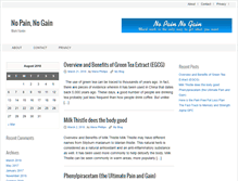 Tablet Screenshot of no-pain-no-gain.com